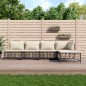 vidaXL Set Divani da Giardino 5 pz con Cuscini Antracite in Polyrattan vidaXL Set Divani da Giardino 5 pz con Cuscini Antracite in Polyrattan
