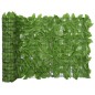 Paravento da Balcone con Foglie Verdi 300x75 cm Paravento da Balcone con Foglie Verdi 300x75 cm