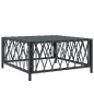vidaXL Set Salotto da Giardino 6 pz con Cuscini in Acciaio Antracite vidaXL Set Salotto da Giardino 6 pz con Cuscini in Acciaio Antracite