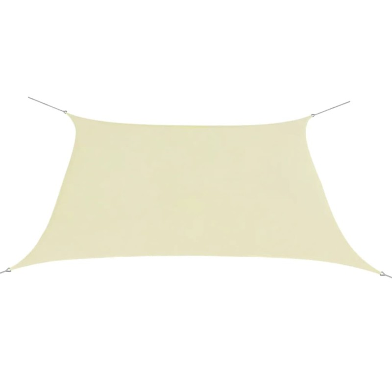 Vela Parasole Oxford in Tela 2x2 m Crema Vela Parasole Oxford in Tela 2x2 m Crema