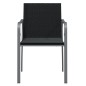 vidaXL Sedie da Giardino con Cuscini 4pz Neri 56x59x84cm in Polyrattan vidaXL Sedie da Giardino con Cuscini 4pz Neri 56x59x84cm in Polyrattan