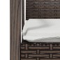 vidaXL Sedie Giardino con Cuscini 6pz Marroni 56,5x57x83 cm Polyrattan vidaXL Sedie Giardino con Cuscini 6pz Marroni 56,5x57x83 cm Polyrattan