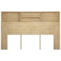 Testiera con Contenitore Rovere Sonoma 160x19x103,5 cm