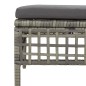 vidaXL Set Divani da Giardino 10 pz con Cuscini in Polyrattan Grigio vidaXL Set Divani da Giardino 10 pz con Cuscini in Polyrattan Grigio