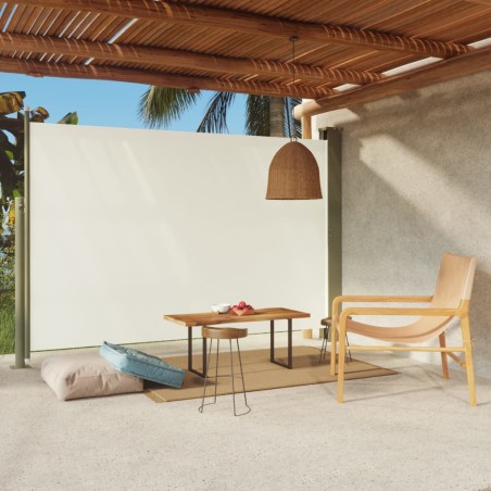Tenda Laterale Retrattile per Patio 200x300 cm Crema