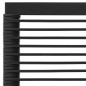 vidaXL Set Salotto da Giardino 7 pz Nero e Grigio in Polyrattan vidaXL Set Salotto da Giardino 7 pz Nero e Grigio in Polyrattan