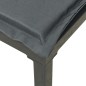 vidaXL Set Salotto da Giardino 7 pz Nero e Grigio in Polyrattan vidaXL Set Salotto da Giardino 7 pz Nero e Grigio in Polyrattan