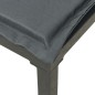 vidaXL Set Salotto da Giardino 7 pz Nero e Grigio in Polyrattan vidaXL Set Salotto da Giardino 7 pz Nero e Grigio in Polyrattan