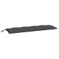 vidaXL Cuscino per Panca Antracite 150x50x7 cm in Tessuto Oxford
