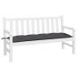 vidaXL Cuscino per Panca Antracite 150x50x7 cm in Tessuto Oxford