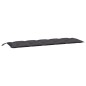 vidaXL Cuscino per Panca Antracite 180x50x7 cm in Tessuto Oxford