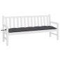 vidaXL Cuscino per Panca Antracite 180x50x7 cm in Tessuto Oxford