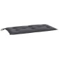 vidaXL Cuscino per Panca Antracite 100x50x7 cm in Tessuto Oxford