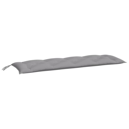vidaXL Cuscino per Panca Grigio 150x50x7 cm in Tessuto Oxford