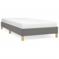 vidaXL Giroletto senza Materasso Grigio Scuro 90x200 cm Tessuto vidaXL Giroletto senza Materasso Grigio Scuro 90x200 cm Tessuto