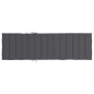 vidaXL Cuscino per Lettino Antracite 200x60x3 cm in Tessuto Oxford vidaXL Cuscino per Lettino Antracite 200x60x3 cm in Tessuto Oxford