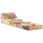 vidaXL Pouf Modulare in Tessuto Patchwork vidaXL Pouf Modulare in Tessuto Patchwork