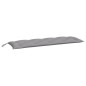 vidaXL Cuscino per Panca Grigio 150 cm in Tessuto Oxford