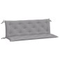 vidaXL Cuscino per Panca Grigio 150 cm in Tessuto Oxford