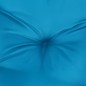 vidaXL Cuscino per Panca Azzurro 150x50x7 cm in Tessuto Oxford