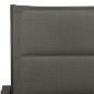 vidaXL Sedie da Giardino 2 pz Textilene e Acciaio Grigio e Antracite vidaXL Sedie da Giardino 2 pz Textilene e Acciaio Grigio e Antracite