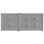 vidaXL Cuscini per Sedie 6 pz Grigi 120x50x3 cm in Tessuto vidaXL Cuscini per Sedie 6 pz Grigi 120x50x3 cm in Tessuto