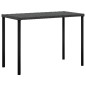 vidaXL Set Mobili 5 Pz Divano a L con Cuscini in Polyrattan Nero vidaXL Set Mobili 5 Pz Divano a L con Cuscini in Polyrattan Nero
