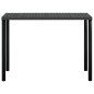vidaXL Set Mobili 5 Pz Divano a L con Cuscini in Polyrattan Nero vidaXL Set Mobili 5 Pz Divano a L con Cuscini in Polyrattan Nero
