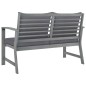 vidaXL Set Divani da Giardino 4 pz con Cuscini in Massello di Acacia vidaXL Set Divani da Giardino 4 pz con Cuscini in Massello di Acacia