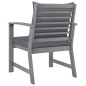 vidaXL Set Divani da Giardino 4 pz con Cuscini in Massello di Acacia vidaXL Set Divani da Giardino 4 pz con Cuscini in Massello di Acacia