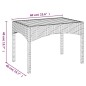 vidaXL Set Divani da Giardino 3 pz con Cuscini Nero in Polyrattan vidaXL Set Divani da Giardino 3 pz con Cuscini Nero in Polyrattan