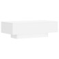 vidaXL Tavolino da Salotto Bianco 100x49,5x31 cm in Legno Multistrato