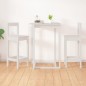 vidaXL Sgabelli da Bar 2pz Bianchi 40x41,5x112 cm Legno Massello Pino vidaXL Sgabelli da Bar 2pz Bianchi 40x41,5x112 cm Legno Massello Pino