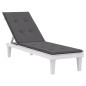 vidaXL Cuscino per Sdraio Antracite (75+105)x50x3 cm vidaXL Cuscino per Sdraio Antracite (75+105)x50x3 cm