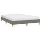 vidaXL Giroletto Grigio Scuro 140x200 cm in Tessuto vidaXL Giroletto Grigio Scuro 140x200 cm in Tessuto
