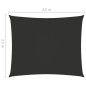 Parasole a Vela Oxford Rettangolare 3,5x4,5 m Antracite Parasole a Vela Oxford Rettangolare 3,5x4,5 m Antracite