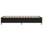 vidaXL Giroletto Nero 80x200 cm in Tessuto vidaXL Giroletto Nero 80x200 cm in Tessuto