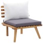 vidaXL Set Divani da Giardino 6 pz in Legno Massello di Acacia vidaXL Set Divani da Giardino 6 pz in Legno Massello di Acacia