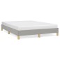 vidaXL Giroletto Grigio Chiaro 140x200 cm in Tessuto