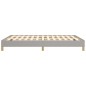 vidaXL Giroletto Grigio Chiaro 140x200 cm in Tessuto