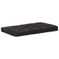 vidaXL Cuscino per Pallet e Pavimento in Cotone 120x80x10 cm Nero vidaXL Cuscino per Pallet e Pavimento in Cotone 120x80x10 cm Nero