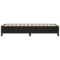 vidaXL Giroletto Nero 80x200 cm in Velluto vidaXL Giroletto Nero 80x200 cm in Velluto