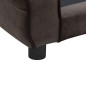 vidaXL Divano per Cani Marrone 72x45x30 cm in Peluche vidaXL Divano per Cani Marrone 72x45x30 cm in Peluche