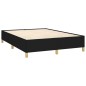 vidaXL Giroletto Nero 140x190 cm in Tessuto vidaXL Giroletto Nero 140x190 cm in Tessuto