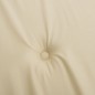 vidaXL Cuscino per Panca Beige 180x50x3 cm in Tessuto Oxford