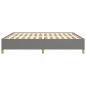 vidaXL Giroletto Grigio Scuro 160x200 cm in Tessuto vidaXL Giroletto Grigio Scuro 160x200 cm in Tessuto