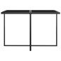 vidaXL Set da Pranzo da Giardino 5 pz con Cuscini in Polyrattan Grigio vidaXL Set da Pranzo da Giardino 5 pz con Cuscini in Polyrattan Grigio