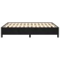 vidaXL Giroletto senza Materasso Nero 140x190 cm in Velluto vidaXL Giroletto senza Materasso Nero 140x190 cm in Velluto