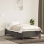 vidaXL Giroletto Grigio Scuro 80x200 cm in Velluto vidaXL Giroletto Grigio Scuro 80x200 cm in Velluto