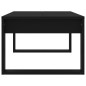 vidaXL Tavolino da Salotto Nero 102x50x35 cm in Legno Multistrato